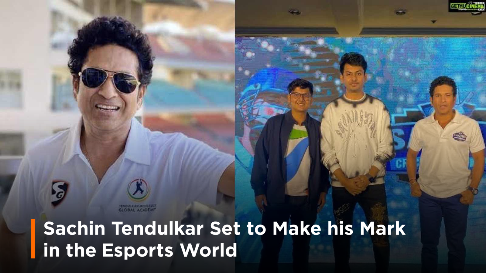 Sachin Tendulkar Set to Make his Mark in the Esports World