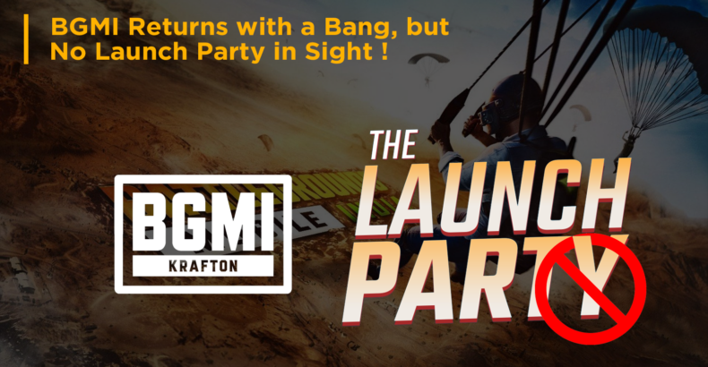 BGMI Unban News: Mazy’s Revelation Unveiled as BGMI Returns with a Bang, but No Launch Party in Sight!