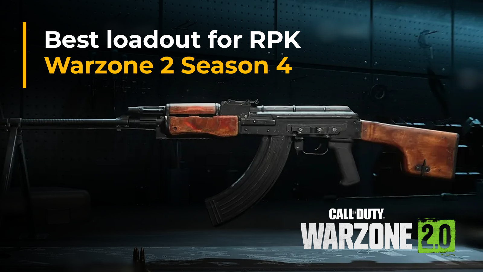 Best Warzone 2 RPK loadout