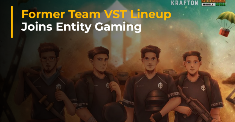 Entity Gaming Unveils StellarNew Roster for BGMI Esports, Making a Gigantic Return