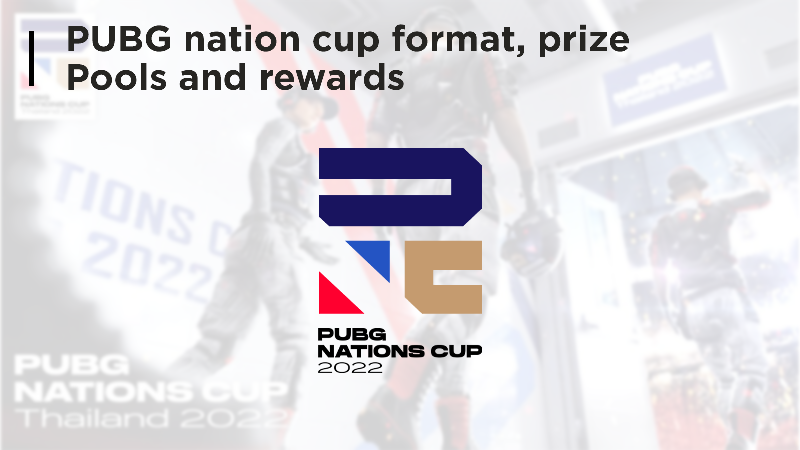 Krafton announces PUBG Nations Cup for September this year
