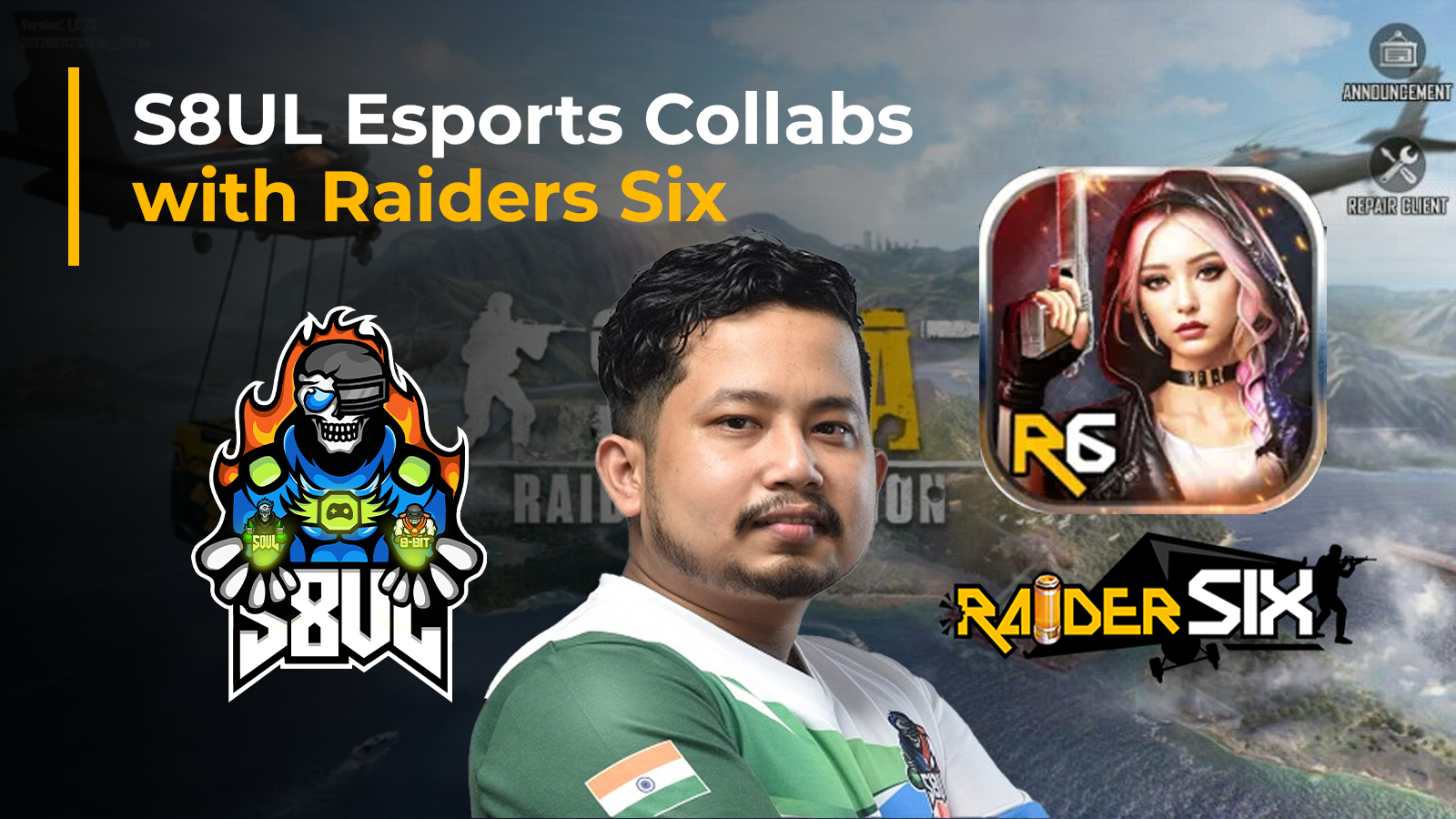 S8UL Esports and Raider Six Collaborate to Redefine Mobile Gaming Experience