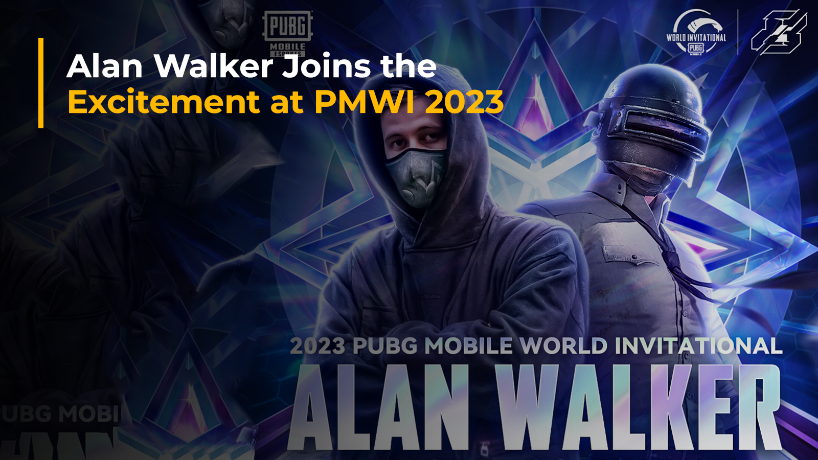 Alan Walker Joins the Excitement at PMWI 2023: PUBG All Stars