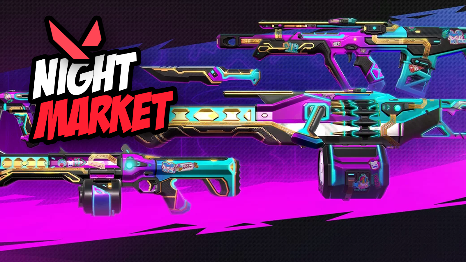 Unveiling Valorant’s Exclusive Night Market: A Gamer’s Guide to Unique Weapon Skins