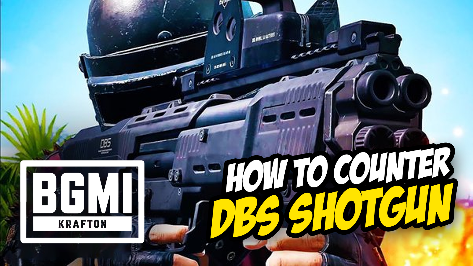 Mastering PUBG/BGMI: How to Counter the DBS Shotgun with Skillful Strategies