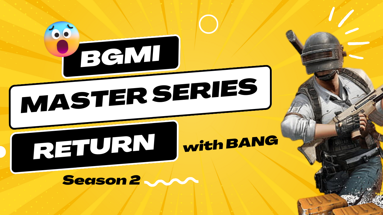 BGMI Masters Series Season 2: India’s Epic Esports Showdown Returns with a Bang!