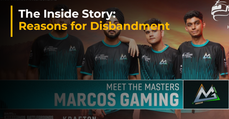 Marcos Gaming Disbands its BGMI Lineup: The End of an Era 