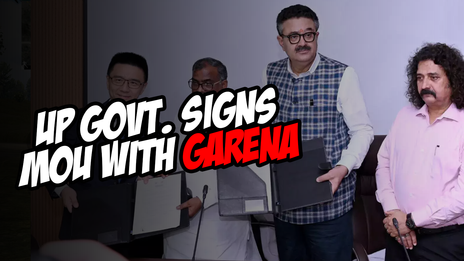 UP Government Signs an MOU with Garena: An Effort to Promote Esports in the State