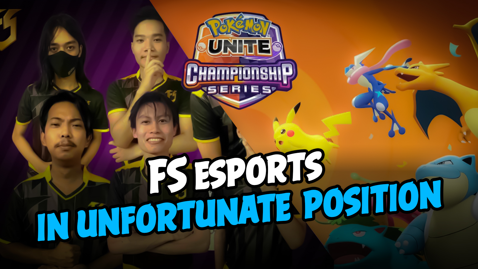 FS Esport’s Inability to Attend World Championship Series 2023 Pokemon Unite 