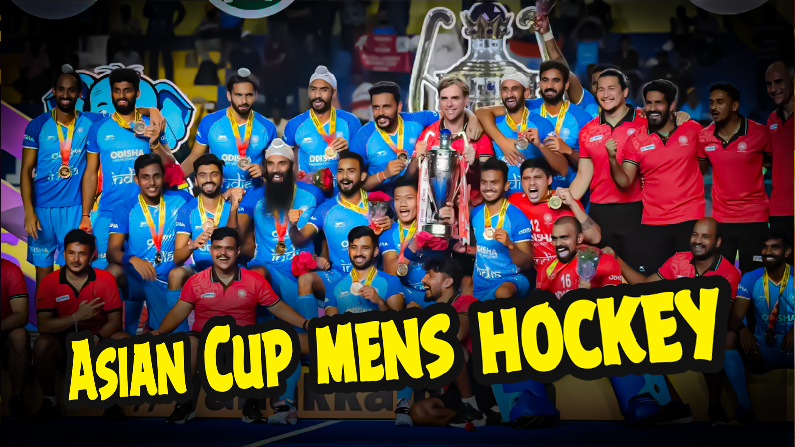 Team India Wins the Asian Cup Men’s Hockey for the 3rd Time: A Triumph of Skill and Determination