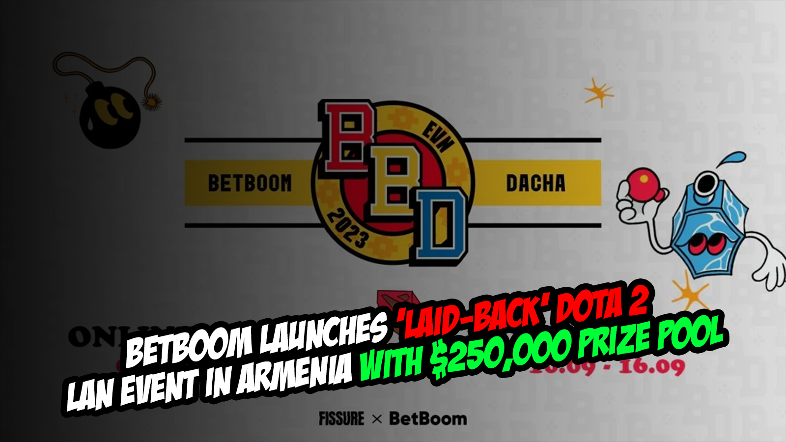 BetBoom Launches ‘Laid-Back’ Dota 2 LAN Event in Armenia with $250,000 Prize Pool