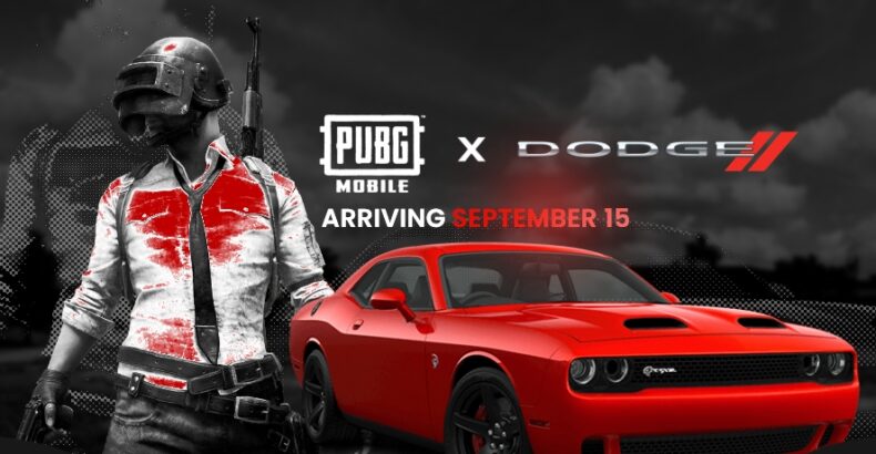 PUBG Mobile x Dodge Collaboration: New Muscle Cars and More Coming on September 15