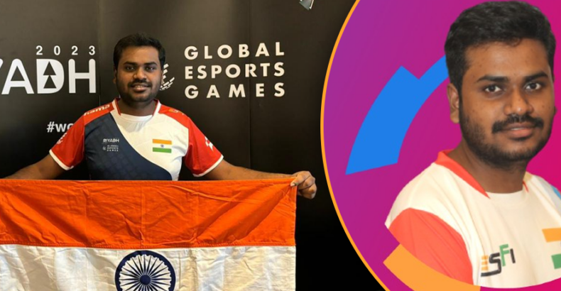 Hemanth Kommu Aims for Glory at Global Esports Games 2023