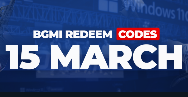 Get Exclusive BGMI REDEEM CODES FOR 15 MARCH 2024 NOW!!